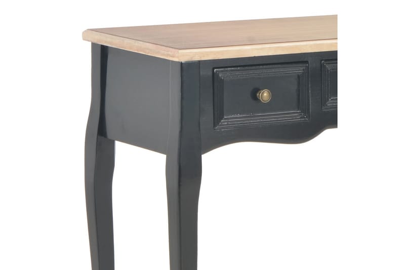 Konsolbord Med 3 Skuffer Sort - Sort - Møbler - Borde - Aflastningsbord - Konsolbord & sidebord
