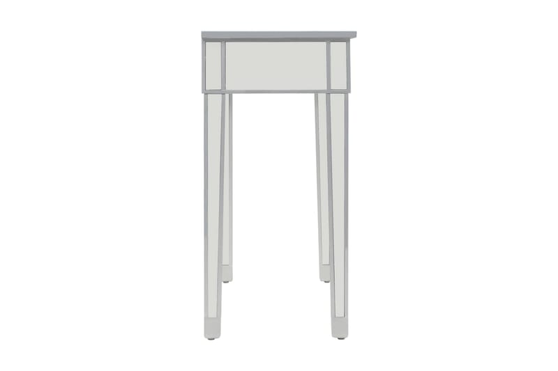 Konsolbord Med Spejl Mdf Og Glas 106,5 X 38 X 76,5 Cm - Sølv - Entrébord - Konsolbord & sidebord