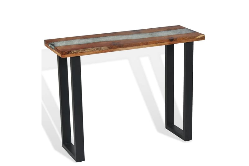 Konsolbord Teak 100 X 35 X 75 Cm - Brun - Møbler - Borde - Aflastningsbord - Konsolbord & sidebord