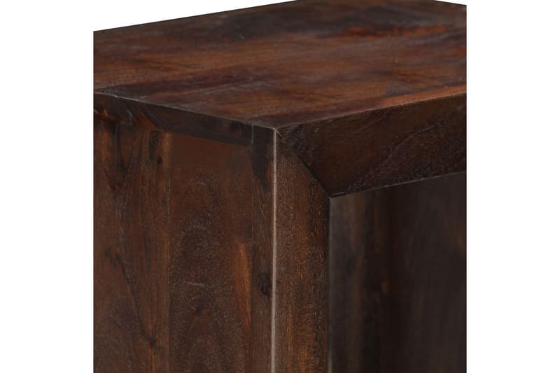 Konsolskab 40 X 30 X 110 Cm Massivt Akacietræ - Brun - Møbler - Borde - Aflastningsbord - Konsolbord & sidebord