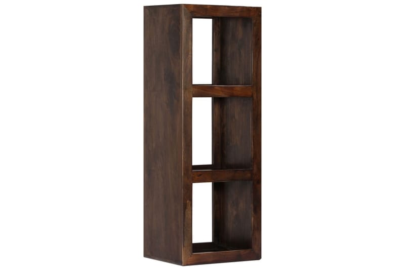 Konsolskab 40 X 30 X 110 Cm Massivt Akacietræ - Brun - Møbler - Borde - Aflastningsbord - Konsolbord & sidebord