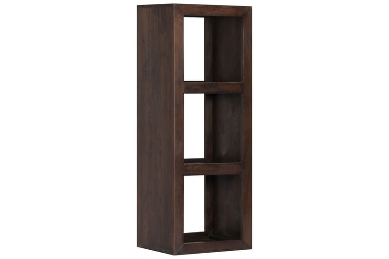Konsolskab 40 X 30 X 110 Cm Massivt Akacietræ - Brun - Møbler - Borde - Aflastningsbord - Konsolbord & sidebord