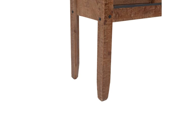 Konsolskab I Massivt Grantræ 131 X 35,5 X 75 Cm Brun - Brun - Møbler - Borde - Aflastningsbord - Konsolbord & sidebord