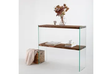 Legenrisk Konsolbord 90 cm - Valnød - Møbler - Borde - Aflastningsbord - Konsolbord & sidebord