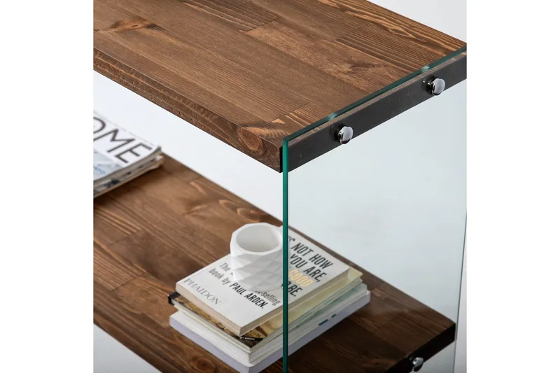 Legenrisk Konsolbord 90 cm - Valnød - Møbler - Borde - Aflastningsbord - Konsolbord & sidebord