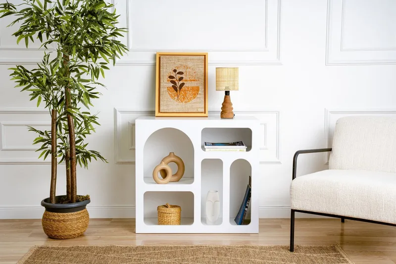 Lesa Konsolbord 80 cm, Hvid