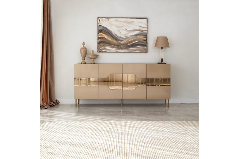 Lissione Konsolbord 180 cm - Bronze - Møbler - Borde - Aflastningsbord - Konsolbord & sidebord