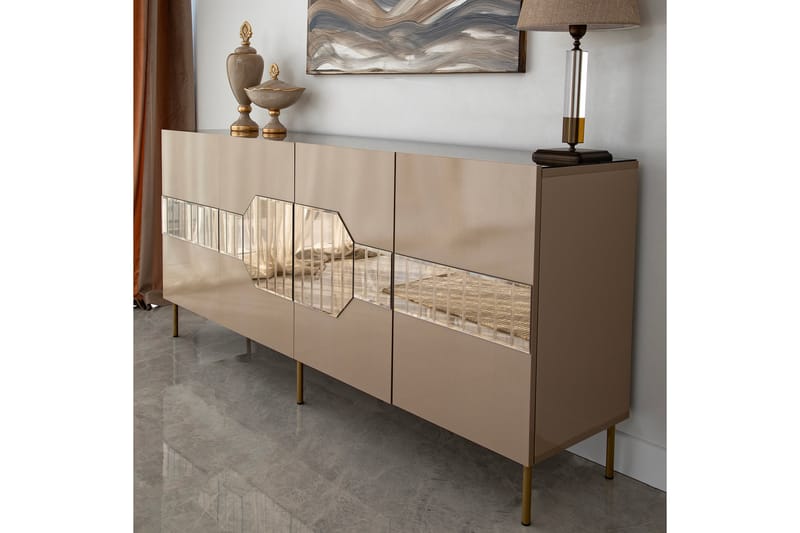 Lissione Konsolbord 180 cm - Bronze - Møbler - Borde - Aflastningsbord - Konsolbord & sidebord