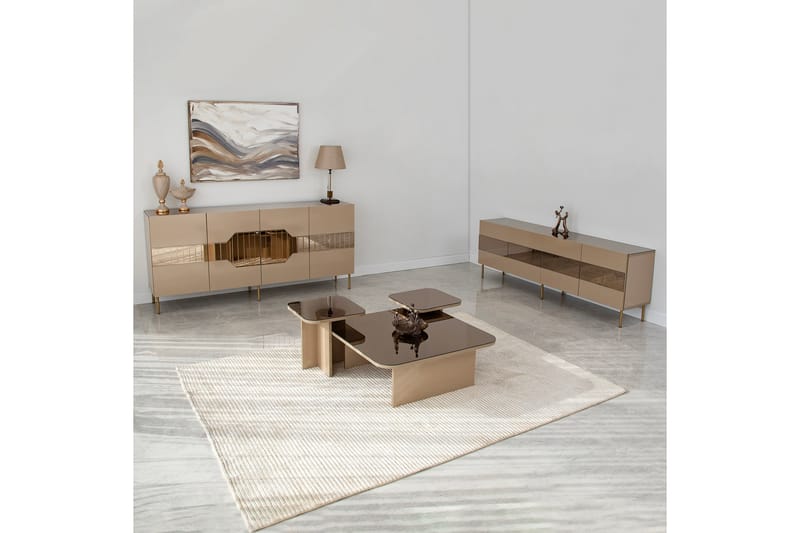 Lissione Konsolbord 180 cm - Bronze - Møbler - Borde - Aflastningsbord - Konsolbord & sidebord