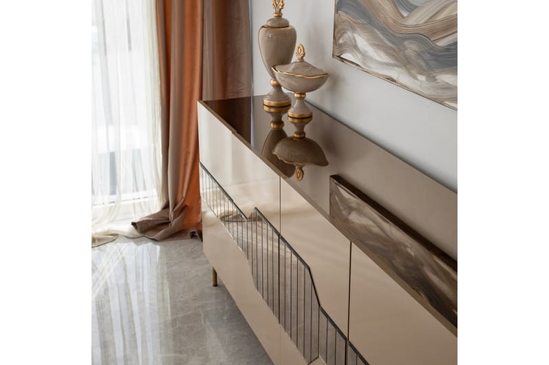Lissione Konsolbord 180 cm - Bronze - Møbler - Borde - Aflastningsbord - Konsolbord & sidebord