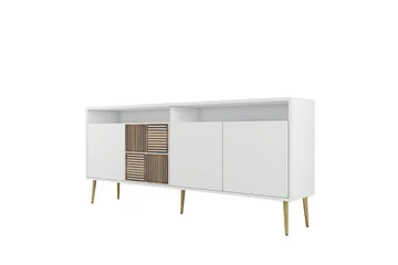 Lissione Konsolbord 180 cm - Guld/Hvid - Opbevaring - Opbevaringsmøbler - Skænke & sideboards