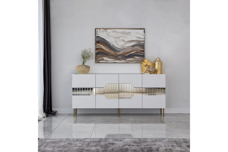 Lissione Konsolbord 180 cm - Hvid - Opbevaring - Opbevaringsmøbler - Skænke & sideboards