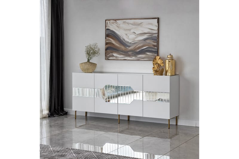 Lissione Konsolbord 180 cm - Hvid - Møbler - Borde - Aflastningsbord - Konsolbord & sidebord
