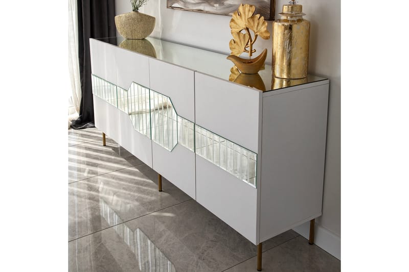 Lissione Konsolbord 180 cm - Hvid - Møbler - Borde - Aflastningsbord - Konsolbord & sidebord
