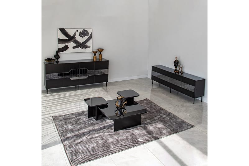 Lissione Konsolbord 180 cm - Sort - Opbevaring - Opbevaringsmøbler - Skænke & sideboards