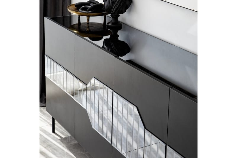 Lissione Konsolbord 180 cm - Sort - Opbevaring - Opbevaringsmøbler - Skænke & sideboards