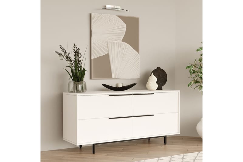 Liyakat Konsolbord 160 cm - Hvid - Opbevaring - Opbevaringsmøbler - Kommode