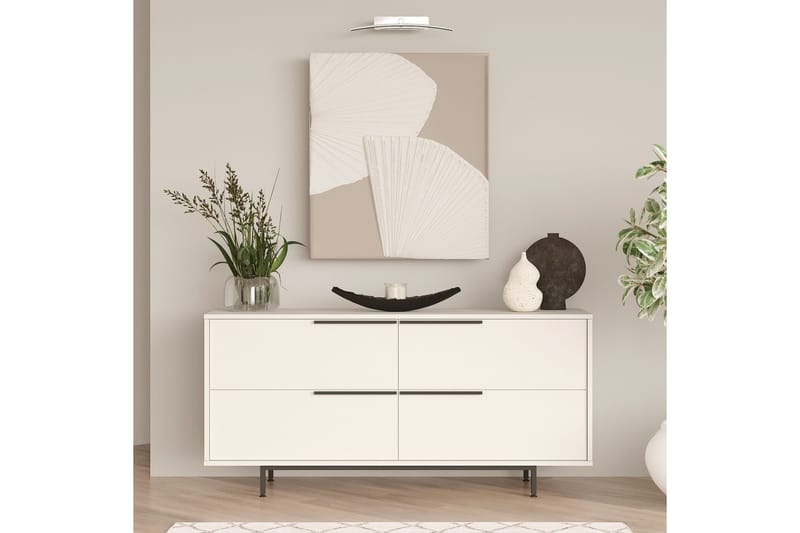 Liyakat Konsolbord 160 cm - Hvid - Opbevaring - Opbevaringsmøbler - Kommode