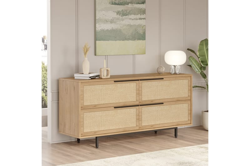 Liyakat Konsolbord 160 cm - Oak - Møbler - Borde - Aflastningsbord - Konsolbord & sidebord
