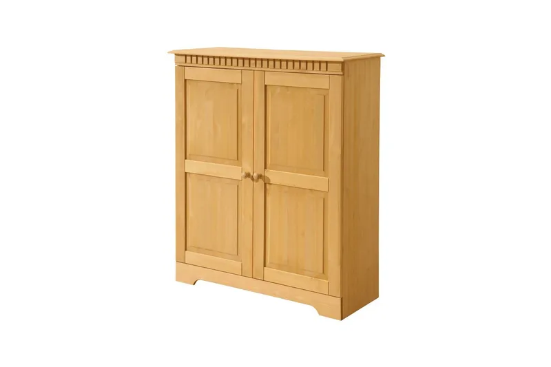 Konsolbord Loft24 Højskab Cubrix bejdset/voks Natur, undefined