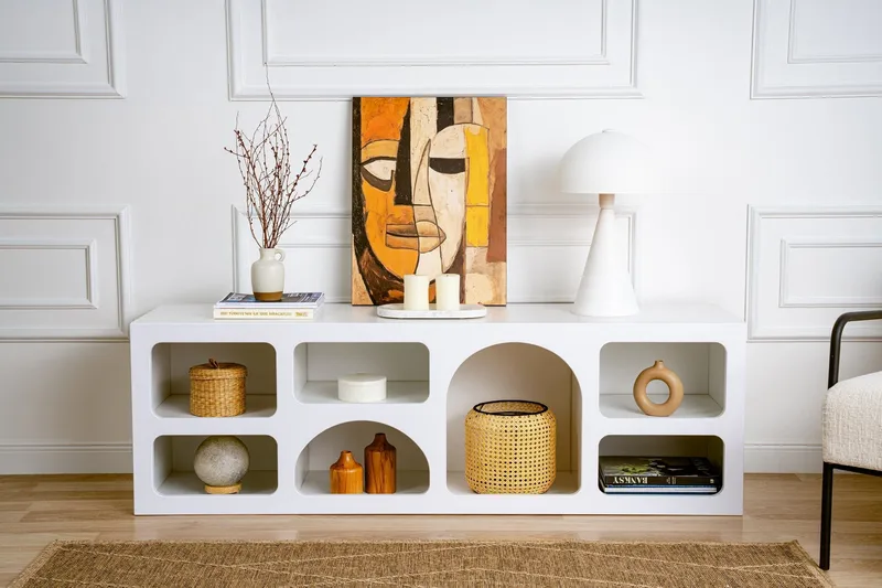 Lorin Konsolbord 160 cm, Hvid