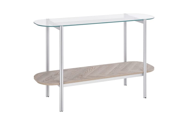 Konsolbord Lovell Sølv, lyst træ, Sølv, lyst træ