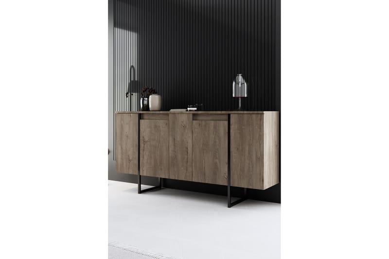 Luxe Konsolbord 160 cm - Brun/Sort - Entrébord - Konsolbord & sidebord