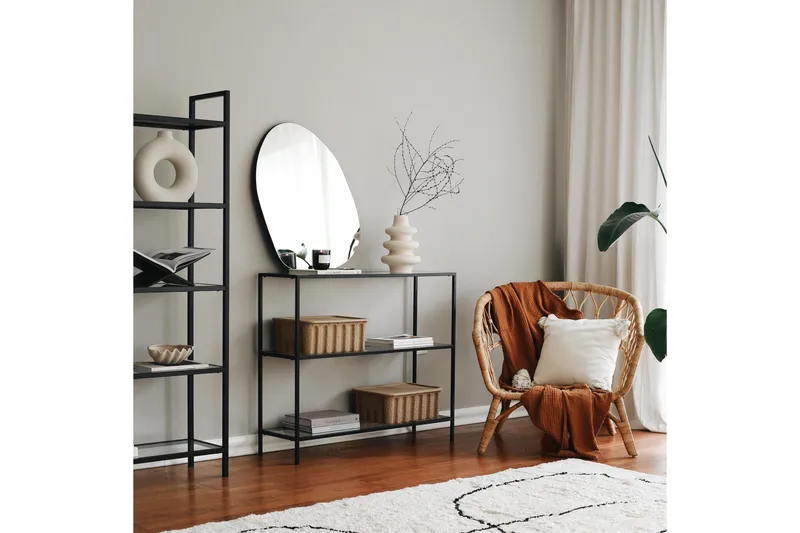 Lychester Konsolbord 100 cm - Sort - Møbler - Borde - Aflastningsbord - Konsolbord & sidebord