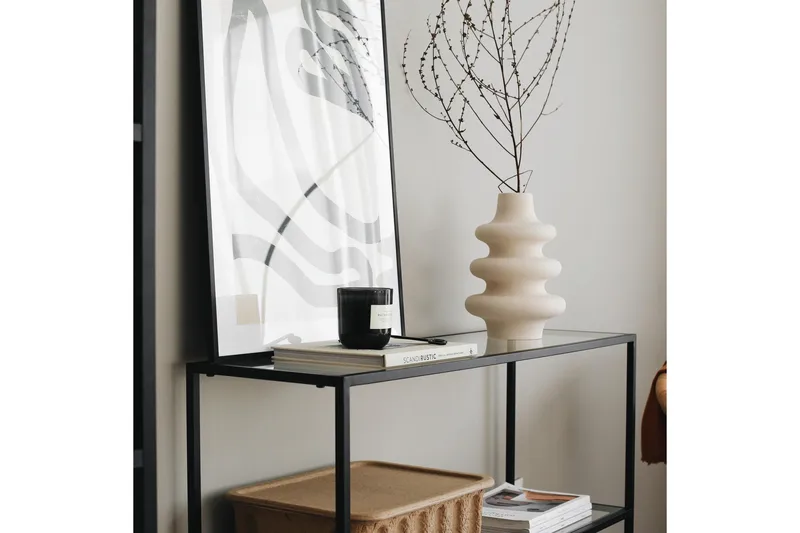 Lychester Konsolbord 100 cm - Sort - Møbler - Borde - Aflastningsbord - Konsolbord & sidebord