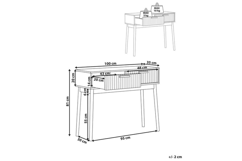 Konsolbord Lynwood - Møbler - Borde - Aflastningsbord - Entrébord