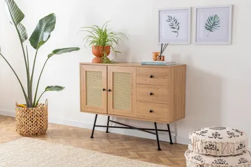 Makwana Konsolbord 120 cm - Nature - Opbevaring - Opbevaringsmøbler - Skænke & sideboards