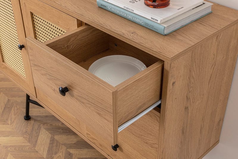 Makwana Konsolbord 120 cm - Nature - Opbevaring - Opbevaringsmøbler - Skænke & sideboards