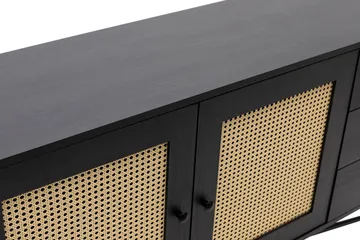Makwana Konsolbord 160 cm - Sort - Opbevaring - Opbevaringsmøbler - Skænke & sideboards