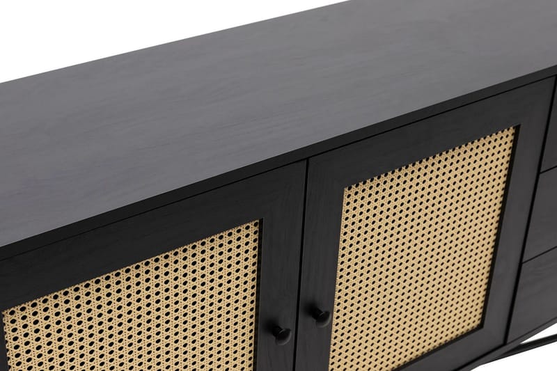 Makwana Konsolbord 160 cm - Sort - Opbevaring - Opbevaringsmøbler - Skænke & sideboards