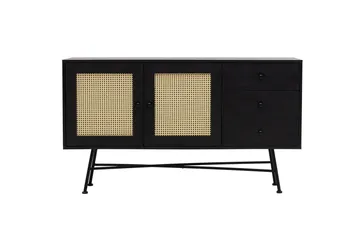 Makwana Konsolbord 160 cm - Sort - Opbevaring - Opbevaringsmøbler - Skænke & sideboards