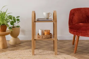 Makwana Skænk 30 cm - Nature - Møbler - Borde - Aflastningsbord - Bakkebord & små borde