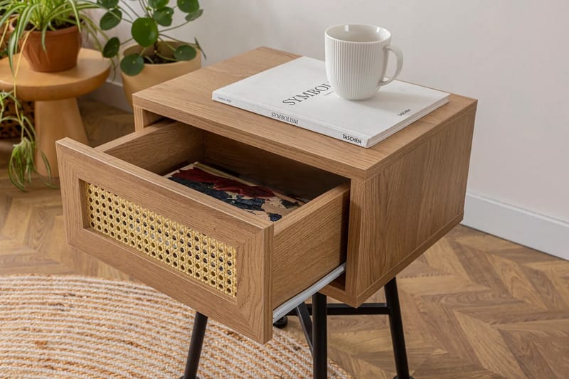 Makwana Skænk 40 cm - Nature - Møbler - Borde - Aflastningsbord - Sengebord