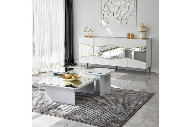 Mami Konsolbord 180 cm - Hvid - Opbevaring - Opbevaringsmøbler - Skænke & sideboards