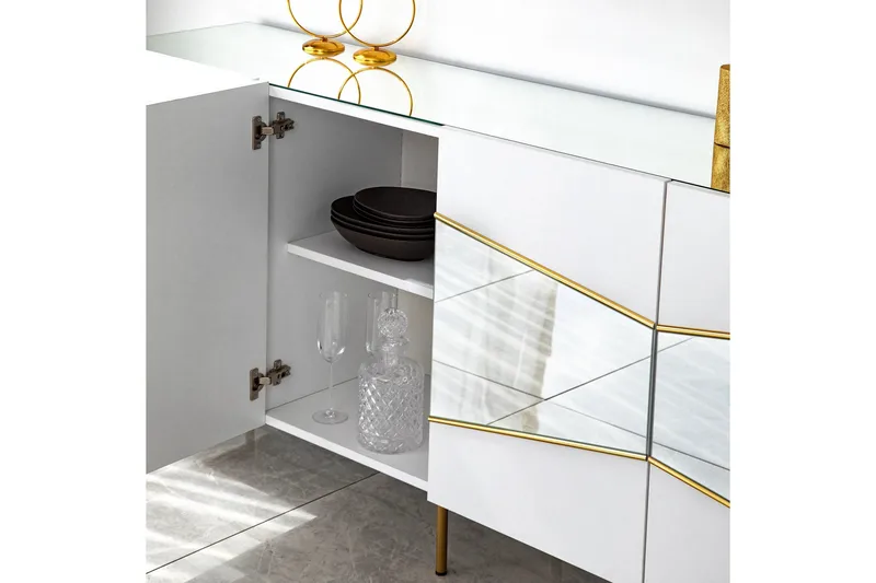 Mami Konsolbord 180 cm - Hvid - Opbevaring - Opbevaringsmøbler - Skænke & sideboards