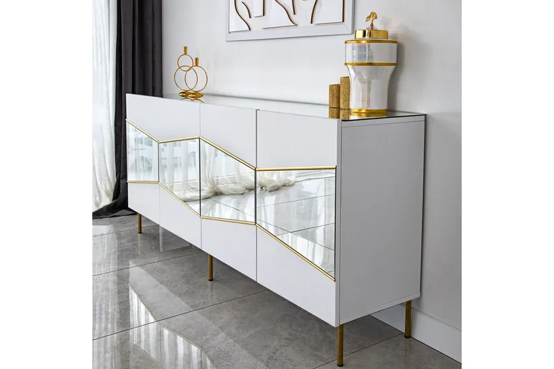 Mami Konsolbord 180 cm - Hvid - Opbevaring - Opbevaringsmøbler - Skænke & sideboards