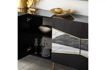 Mami Konsolbord 180 cm - Sort - Opbevaring - Opbevaringsmøbler - Skænke & sideboards