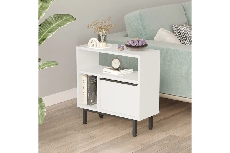 Manuja Skænk 60 cm - Hvid - Møbler - Borde - Aflastningsbord - Konsolbord & sidebord