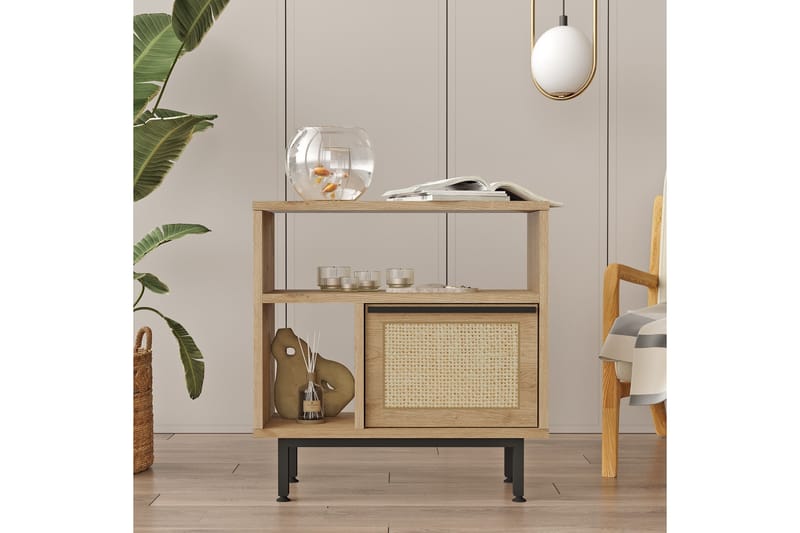Manuja Skænk 60 cm - Oak - Møbler - Borde - Aflastningsbord - Konsolbord & sidebord