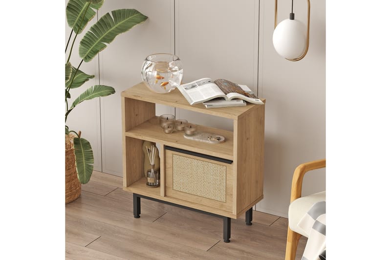 Manuja Skænk 60 cm - Oak - Møbler - Borde - Aflastningsbord - Konsolbord & sidebord