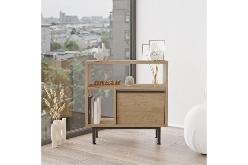 Manuja Skænk 60 cm - Valnød finér - Skænke & sideboards - Konsolbord & sidebord