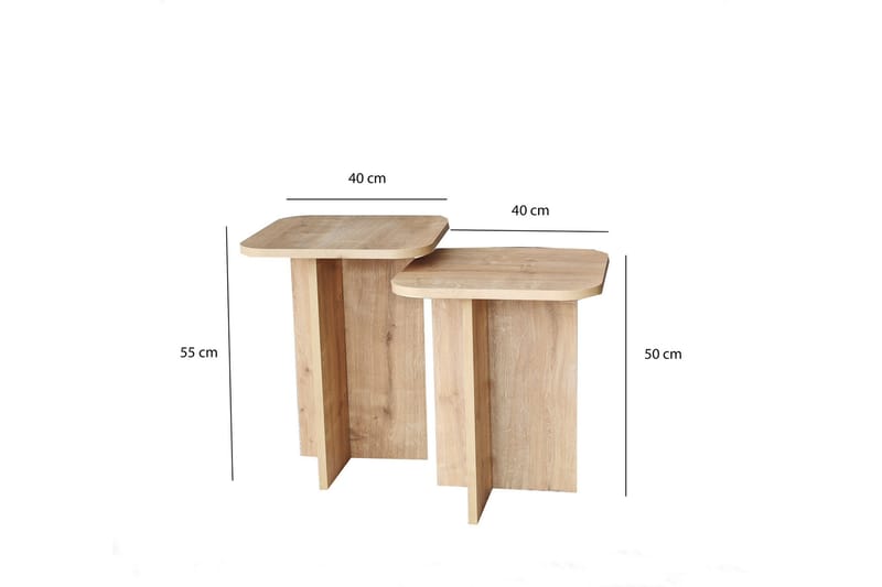Masakage Skænk 40 cm - Oak - Møbler - Borde - Aflastningsbord - Konsolbord & sidebord