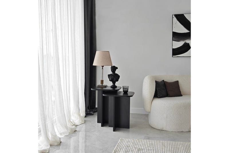 Masakage Skænk 40 cm - Sort - Møbler - Borde - Aflastningsbord - Konsolbord & sidebord