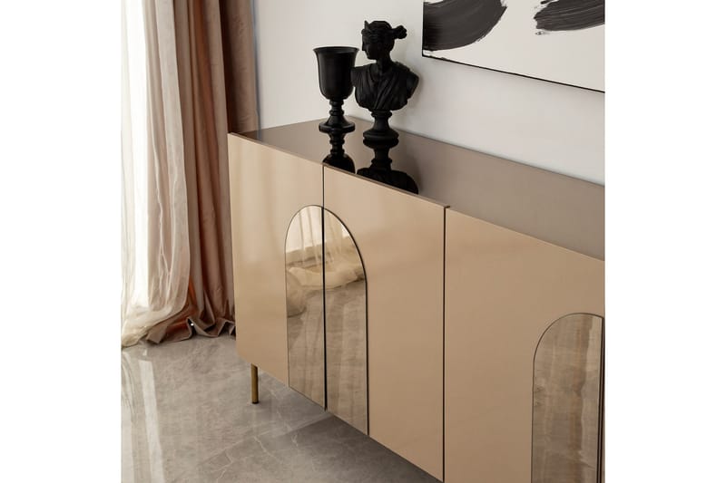 Mirrilnesh Konsolbord 180 cm - Bronze/Guld - Møbler - TV borde & mediemøbler - TV-skab