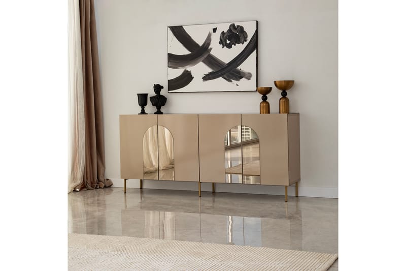 Mirrilnesh Konsolbord 180 cm - Bronze/Guld - Møbler - Borde - Aflastningsbord - Konsolbord & sidebord