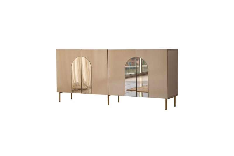 Mirrilnesh Konsolbord 180 cm - Bronze/Guld - Møbler - Borde - Aflastningsbord - Konsolbord & sidebord